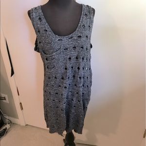 Knit tunic top